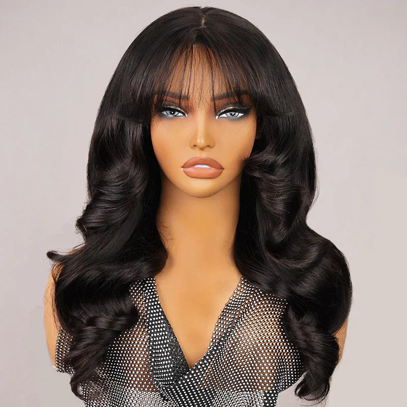 Glueless Wig with Bangs