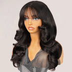 Glueless Wig with Bangs